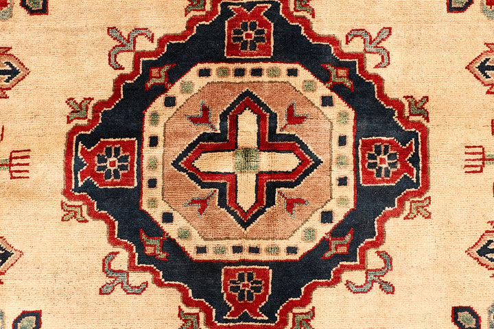 Bisque Kazak 6' 6 x 9' 6 - No. 68003 - ALRUG Rug Store