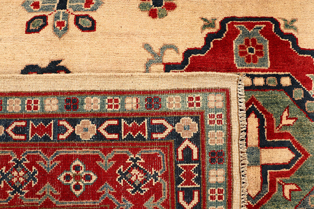 Bisque Kazak 6' 6 x 9' 6 - No. 68003 - ALRUG Rug Store