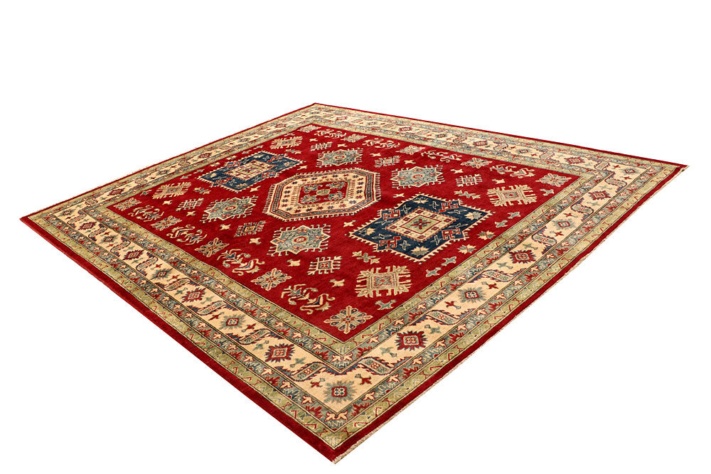Dark Red Kazak 8' 2 x 9' 11 - No. 68004 - ALRUG Rug Store