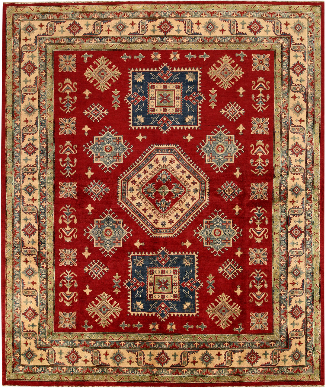 Dark Red Kazak 8' 2 x 9' 11 - No. 68004 - ALRUG Rug Store