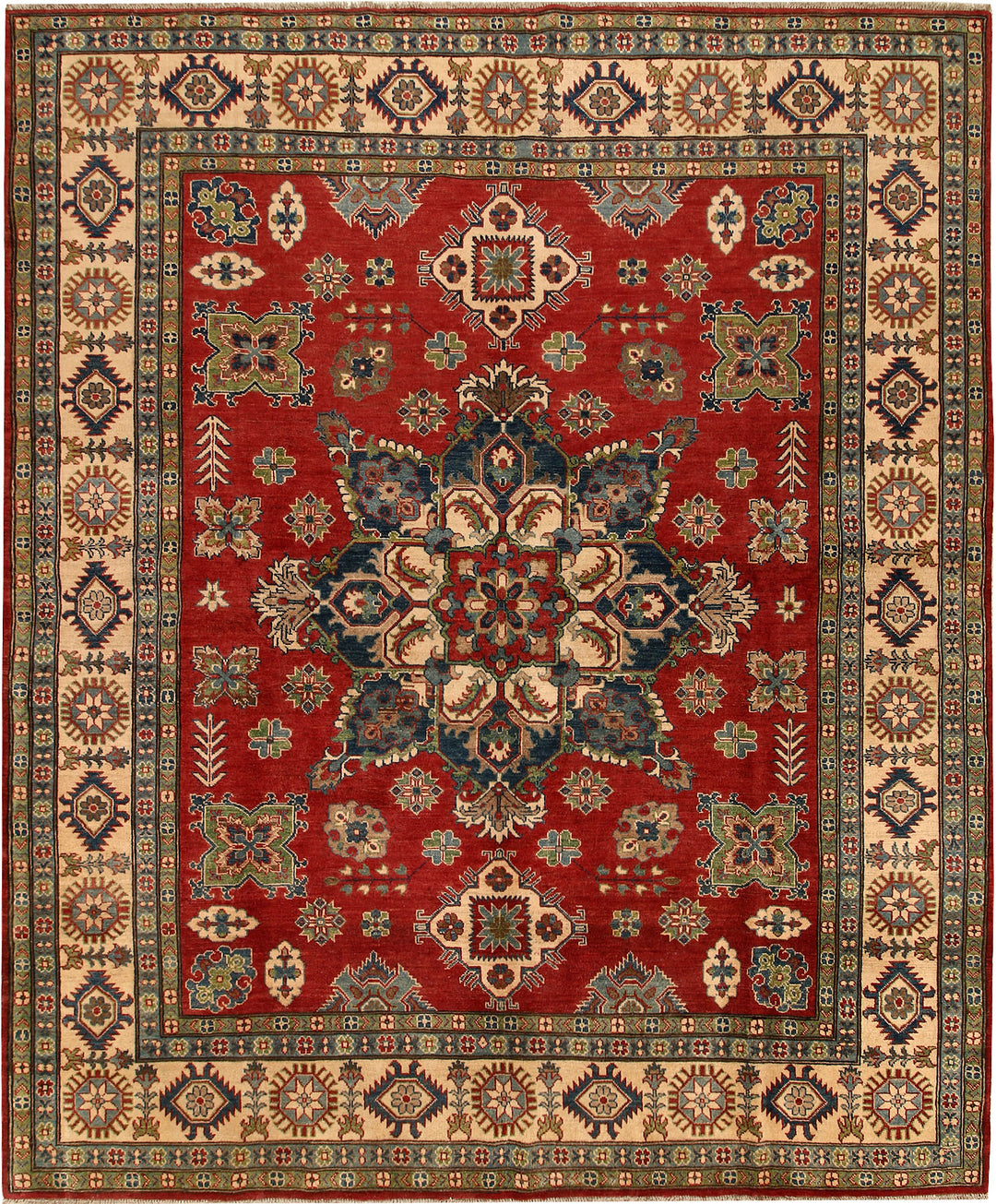 Dark Red Kazak 8' x 9' 9 - No. 68005 - ALRUG Rug Store