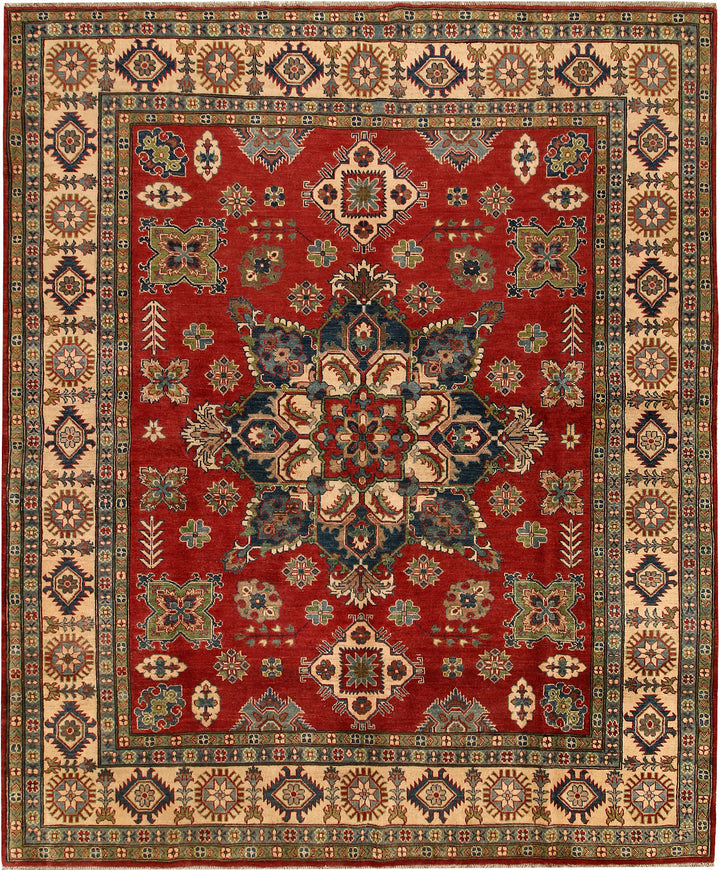 Dark Red Kazak 8' x 9' 9 - No. 68005 - ALRUG Rug Store