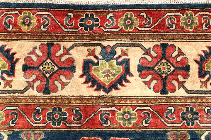 Dark Slateblue Kazak 7' 11 x 10' 4 - No. 68006 - ALRUG Rug Store