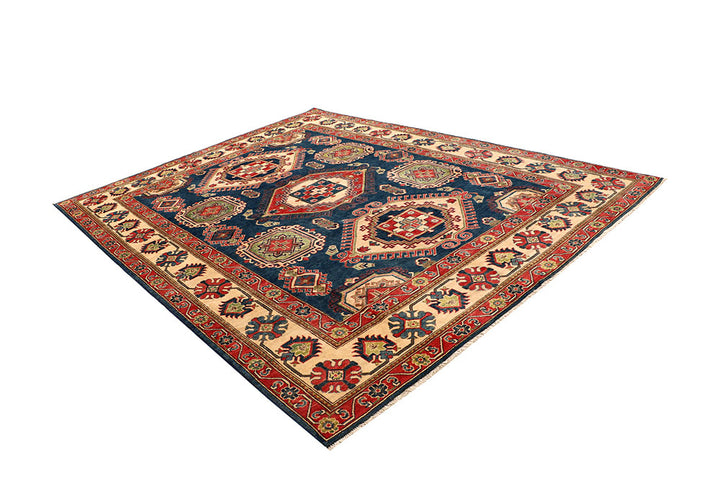 Dark Slateblue Kazak 7' 11 x 10' 4 - No. 68006 - ALRUG Rug Store