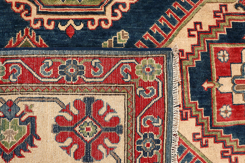 Dark Slateblue Kazak 7' 11 x 10' 4 - No. 68006 - ALRUG Rug Store