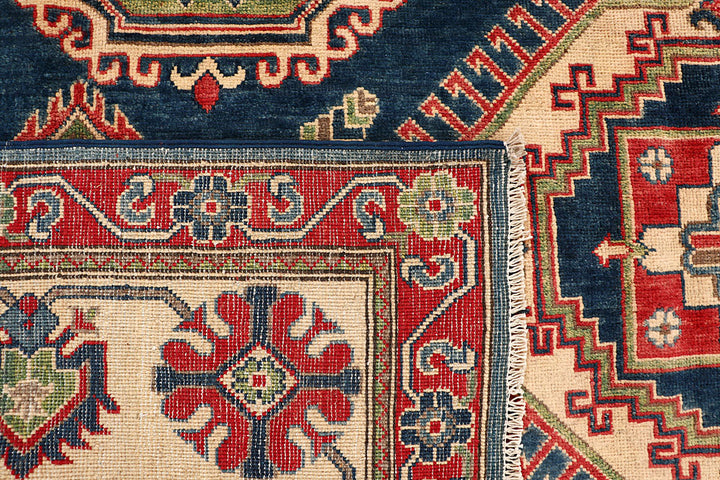 Dark Slateblue Kazak 7' 11 x 10' 4 - No. 68006 - ALRUG Rug Store