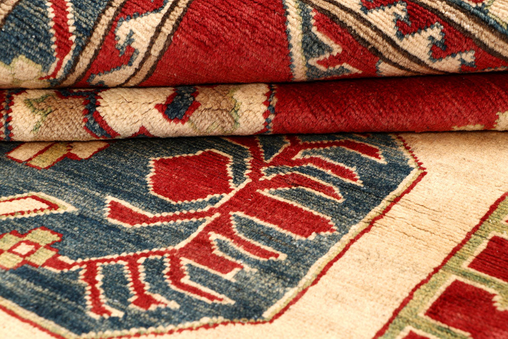 Dark Red Kazak 8' 11 x 12' 5 - No. 68008 - ALRUG Rug Store