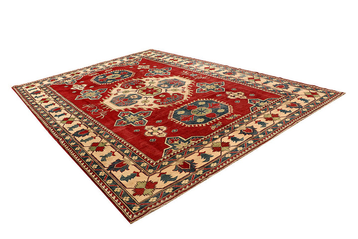 Dark Red Kazak 8' 11 x 12' 5 - No. 68008 - ALRUG Rug Store