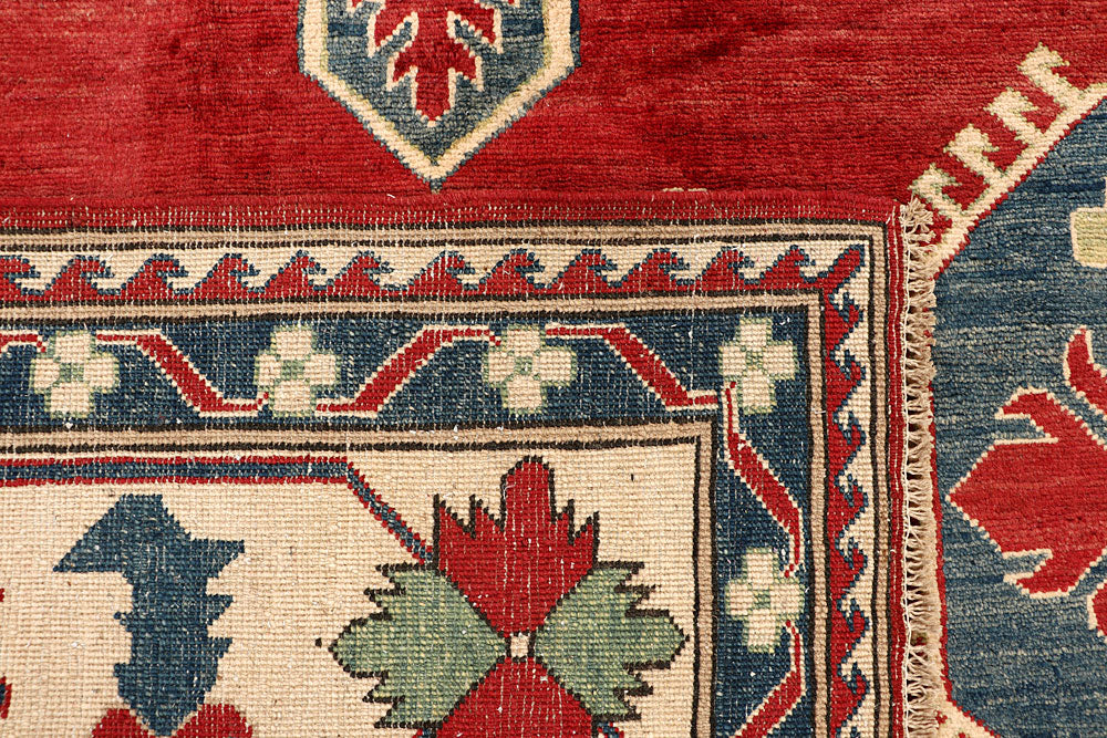 Dark Red Kazak 8' 11 x 12' 5 - No. 68008 - ALRUG Rug Store