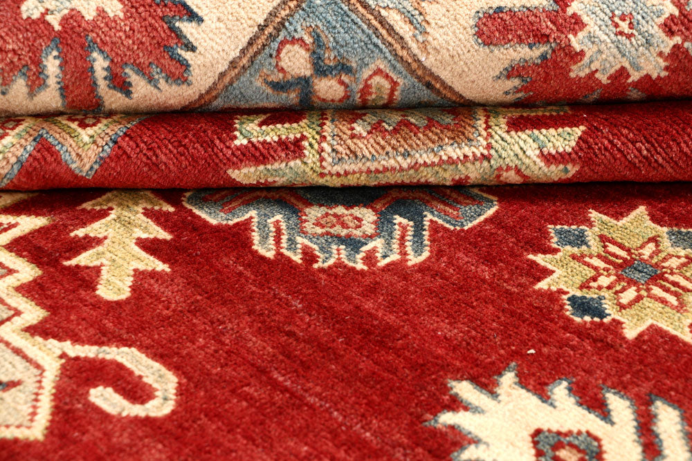 Dark Red Kazak 9' 11 x 14' 1 - No. 68009 - ALRUG Rug Store