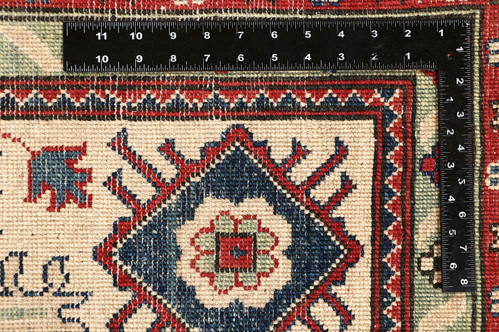 Light Slate Grey Kazak 9' 9 x 14' - No. 68010 - ALRUG Rug Store