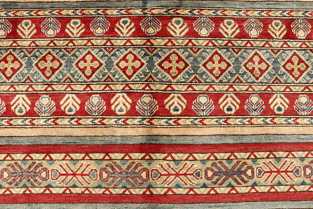 Multi Colored Kazak 10' x 16' 1 - No. 68011 - ALRUG Rug Store