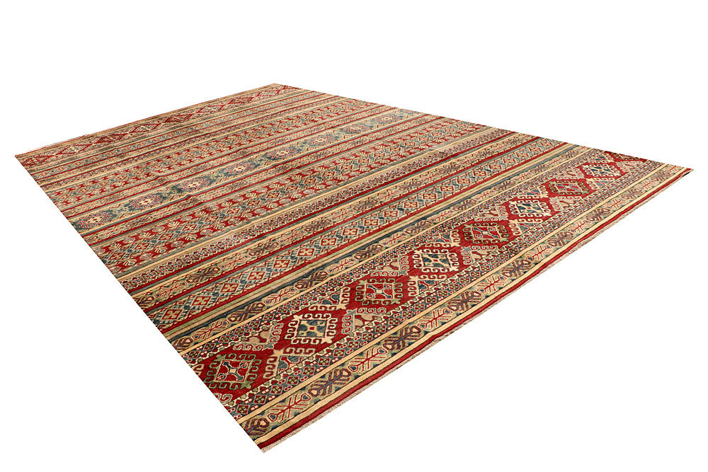 Multi Colored Kazak 10' x 16' 1 - No. 68011 - ALRUG Rug Store