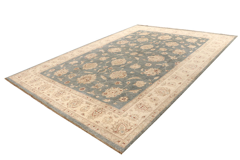 Dark Grey Ziegler 8' 11 x 12' 5 - No. 68013 - ALRUG Rug Store
