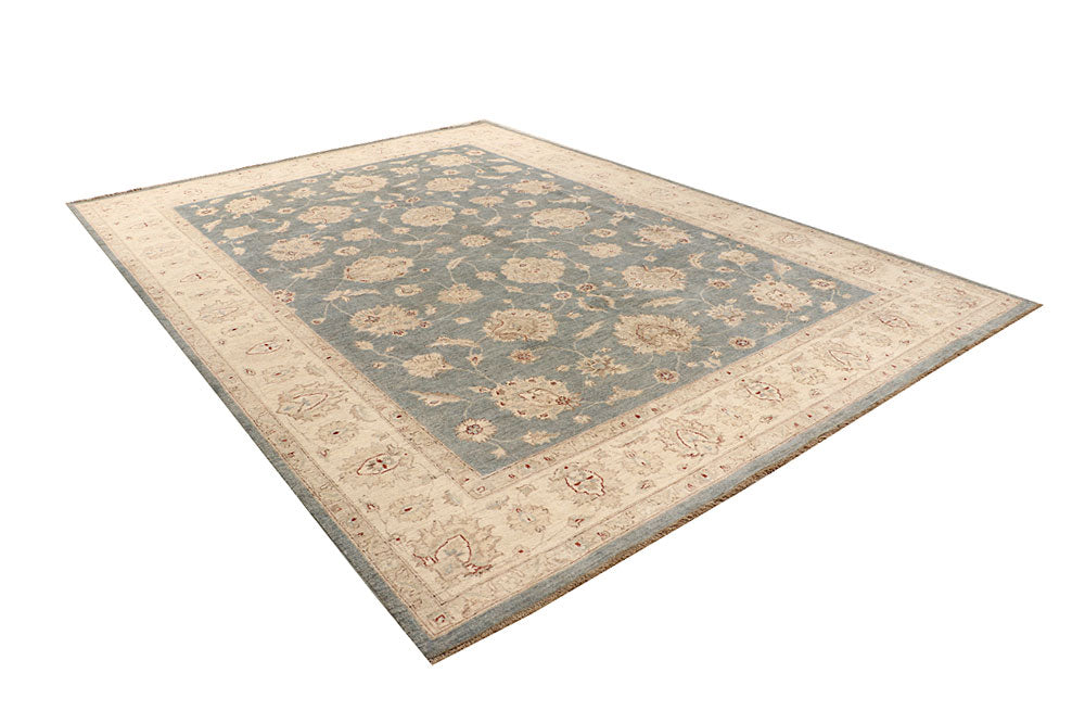 Dark Grey Ziegler 8' 11 x 12' 5 - No. 68013 - ALRUG Rug Store