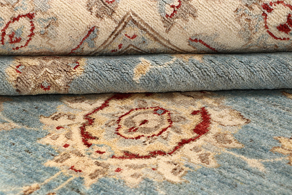 Light Slate Grey Ziegler 8' 9 x 11' 8 - No. 68015 - ALRUG Rug Store