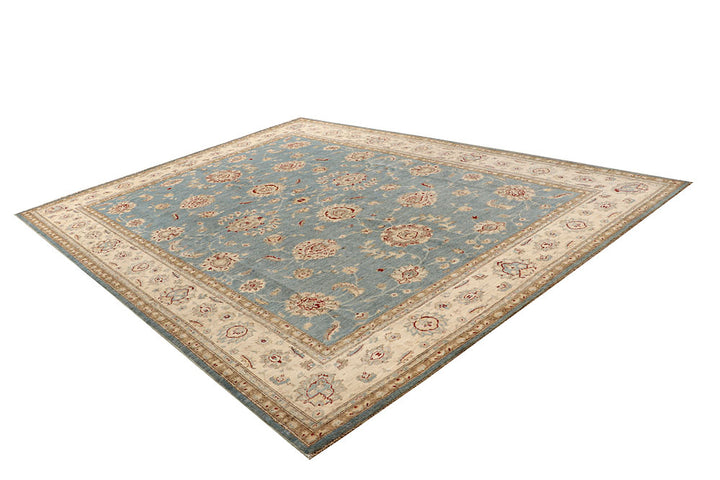 Light Slate Grey Ziegler 8' 9 x 11' 8 - No. 68015 - ALRUG Rug Store