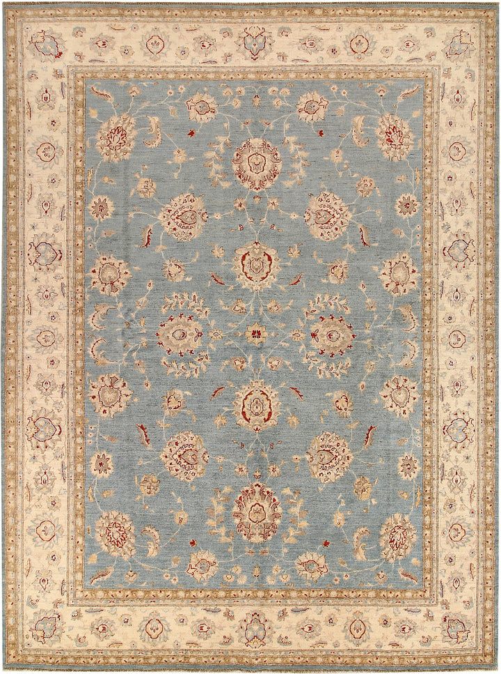 Light Slate Grey Ziegler 8' 9 x 11' 8 - No. 68015 - ALRUG Rug Store