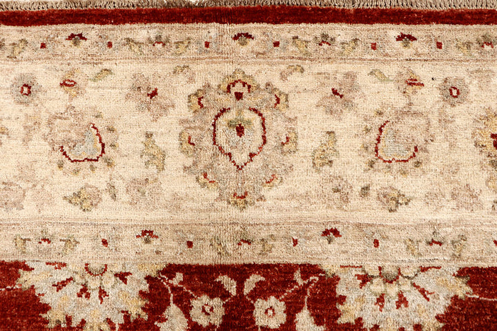 Maroon Ziegler 6' 6 x 9' 9 - No. 68018 - ALRUG Rug Store