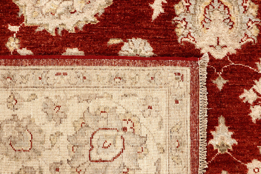 Maroon Ziegler 6' 6 x 9' 9 - No. 68018 - ALRUG Rug Store