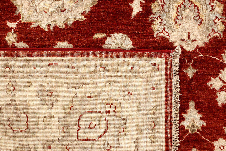 Maroon Ziegler 6' 6 x 9' 9 - No. 68018 - ALRUG Rug Store