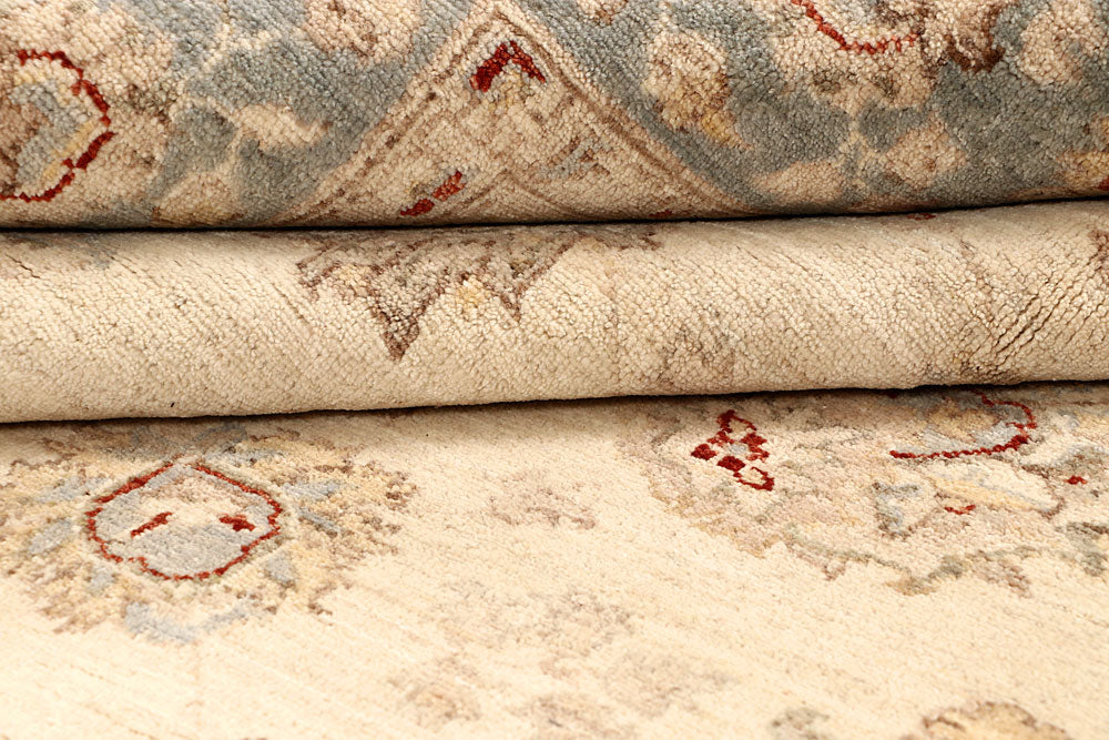 Bisque Oushak 6' 5 x 9' 10 - No. 68020 - ALRUG Rug Store