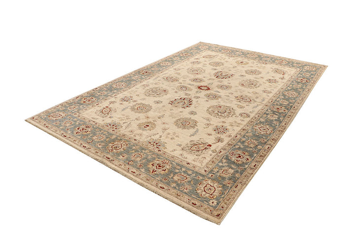 Bisque Oushak 6' 5 x 9' 10 - No. 68020 - ALRUG Rug Store