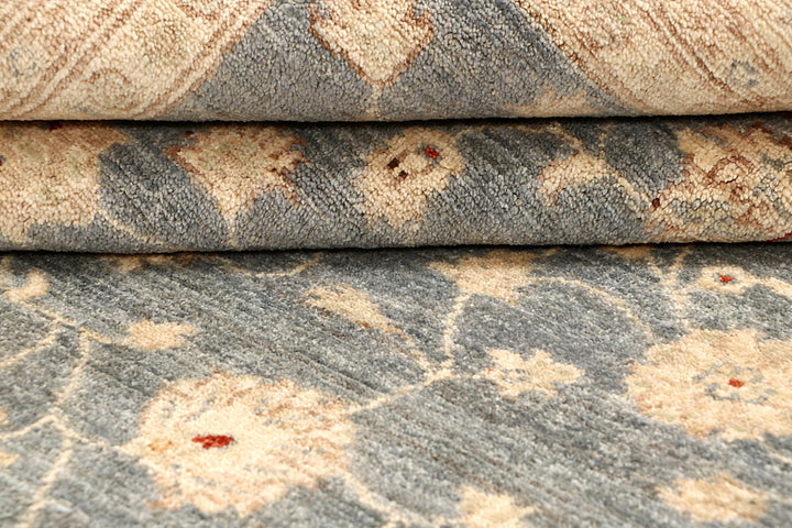 Dark Grey Ziegler 6' 7 x 9' 9 - No. 68021 - ALRUG Rug Store