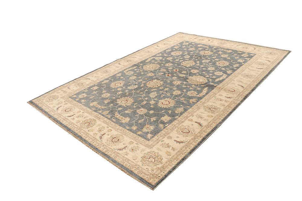 Dark Grey Ziegler 6' 7 x 9' 9 - No. 68021 - ALRUG Rug Store