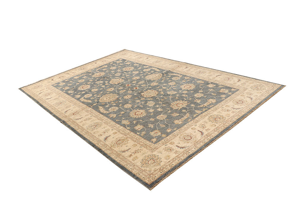 Dark Grey Ziegler 6' 7 x 9' 9 - No. 68021 - ALRUG Rug Store