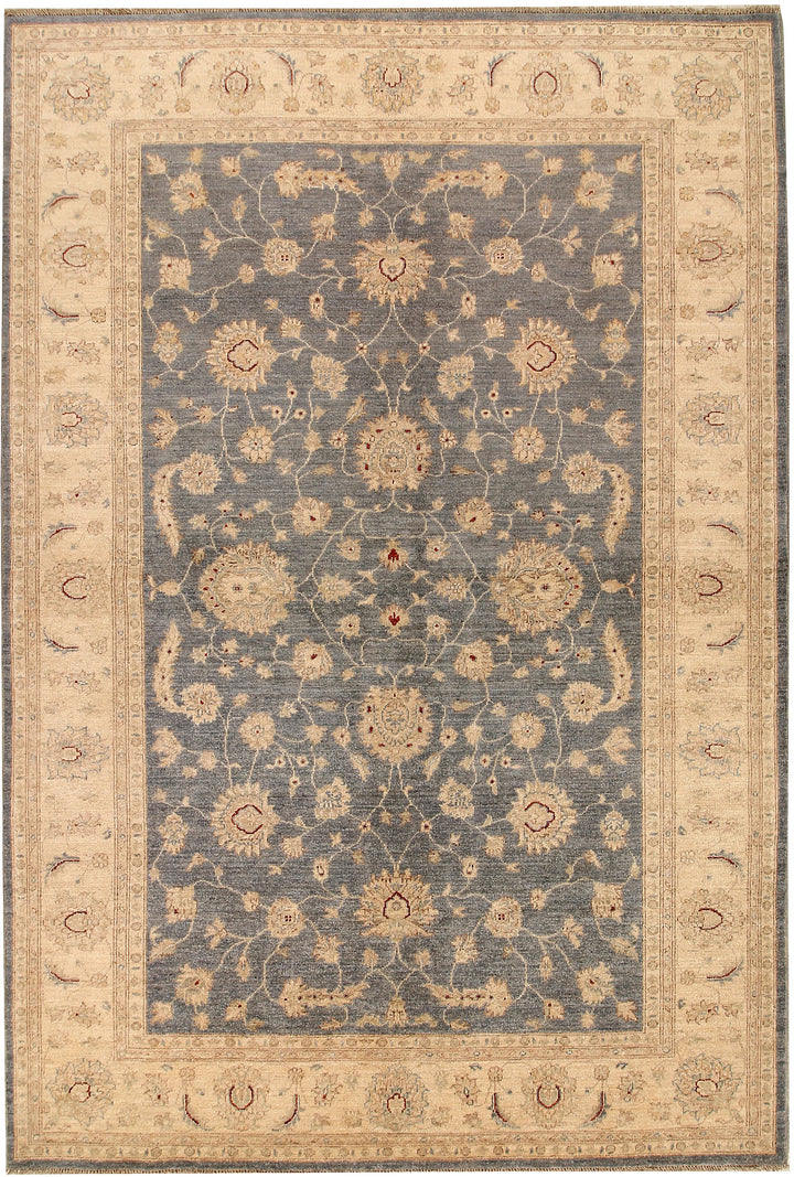 Dark Grey Ziegler 6' 7 x 9' 9 - No. 68021 - ALRUG Rug Store