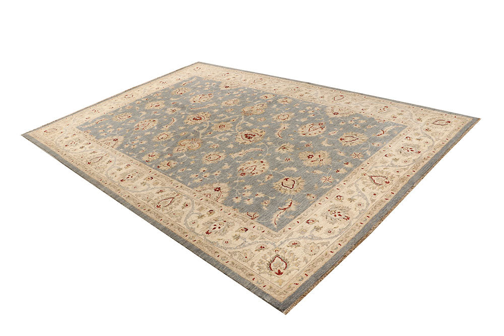 Dark Grey Ziegler 6' 9 x 9' 10 - No. 68023 - ALRUG Rug Store