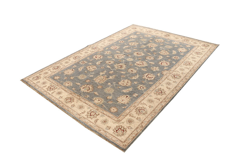 Dark Grey Ziegler 5' 7 x 7' 10 - No. 68024 - ALRUG Rug Store
