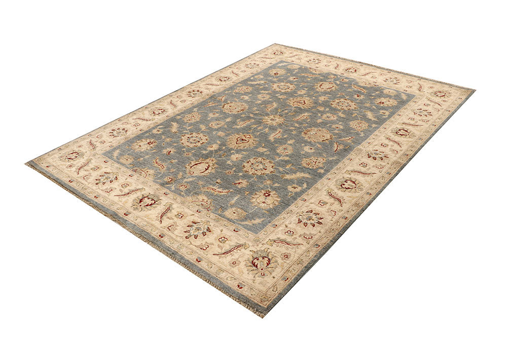 Dark Grey Ziegler 5' 7 x 7' 6 - No. 68025 - ALRUG Rug Store