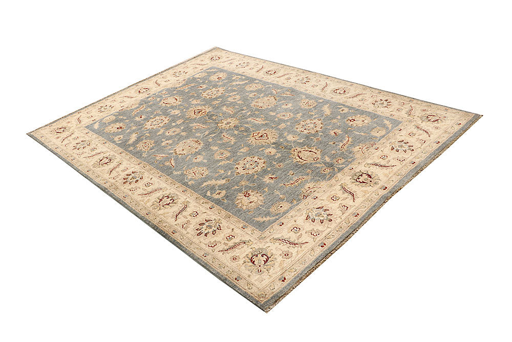 Dark Grey Ziegler 5' 7 x 7' 6 - No. 68025 - ALRUG Rug Store
