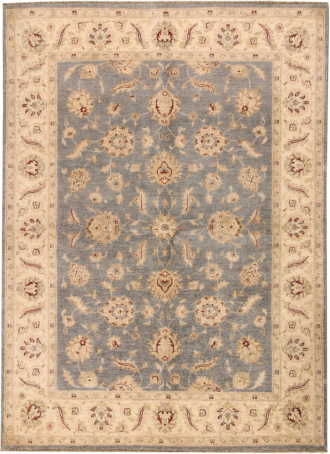 Dark Grey Ziegler 5' 7 x 7' 6 - No. 68025 - ALRUG Rug Store