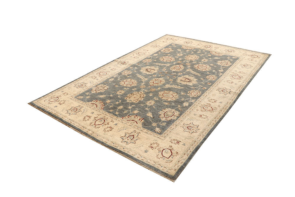 Dark Grey Ziegler 5' 6 x 8' - No. 68026 - ALRUG Rug Store