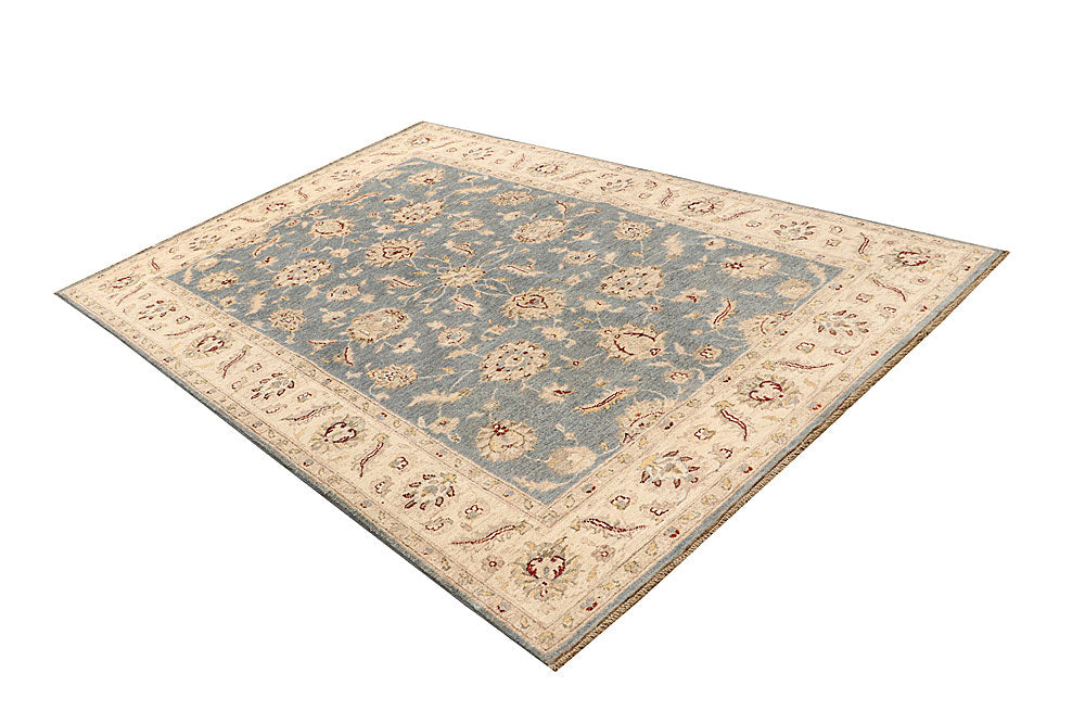 Light Slate Grey Ziegler 5' 5 x 8' - No. 68028 - ALRUG Rug Store