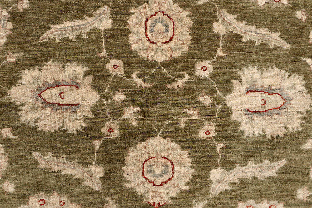 Olive Oushak 5' 5 x 7' 10 - No. 68029 - ALRUG Rug Store