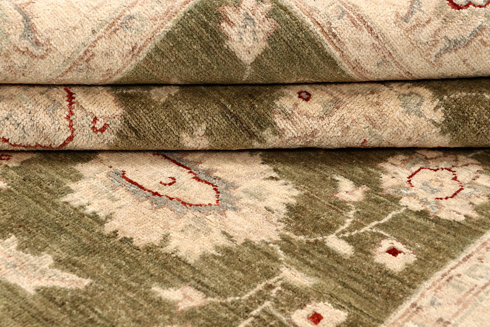 Olive Oushak 5' 5 x 7' 10 - No. 68029 - ALRUG Rug Store