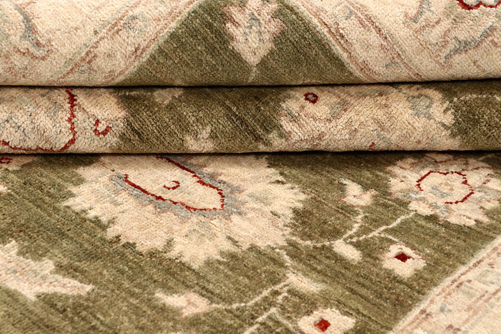 Olive Oushak 5' 5 x 7' 10 - No. 68029 - ALRUG Rug Store