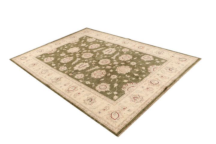 Olive Oushak 5' 5 x 7' 10 - No. 68029 - ALRUG Rug Store