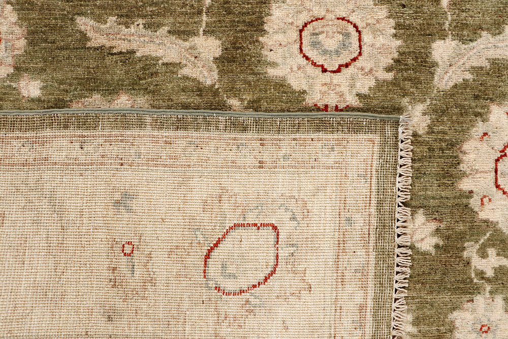 Olive Oushak 5' 5 x 7' 10 - No. 68029 - ALRUG Rug Store