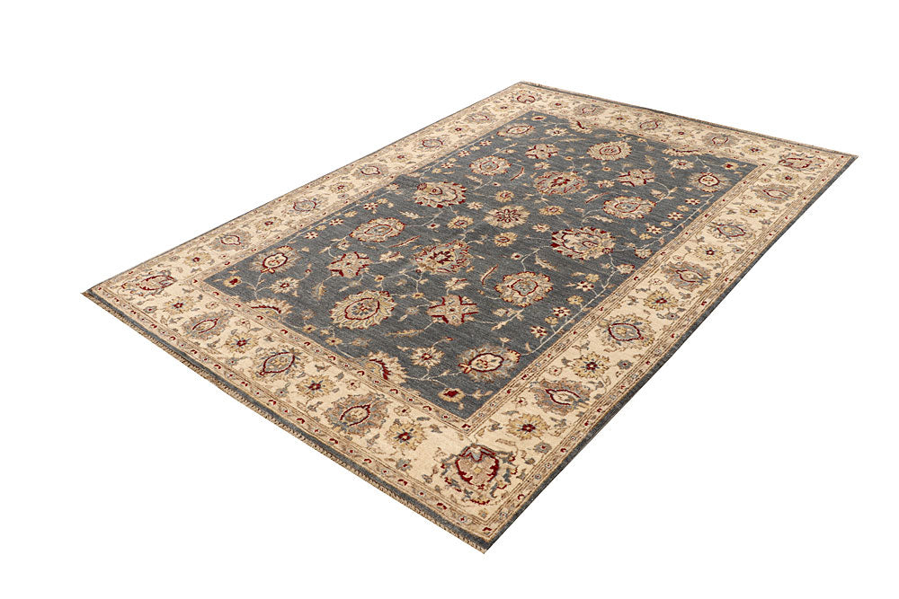 Light Slate Grey Ziegler 5' 5 x 7' 9 - No. 68030 - ALRUG Rug Store