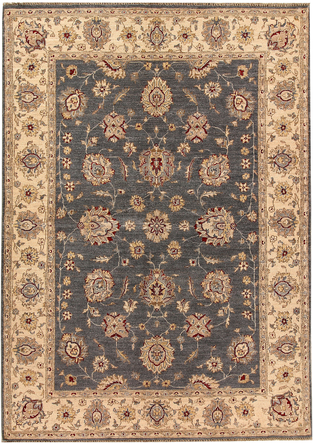 Light Slate Grey Ziegler 5' 5 x 7' 9 - No. 68030 - ALRUG Rug Store