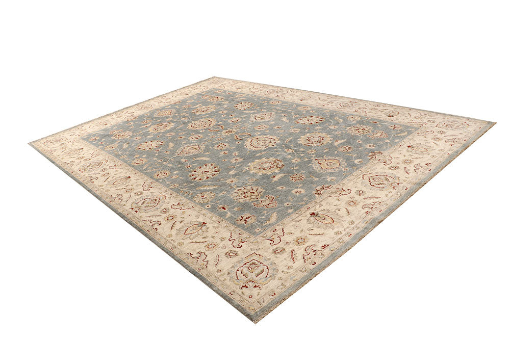 Dark Grey Ziegler 8' 10 x 12' 2 - No. 68032 - ALRUG Rug Store