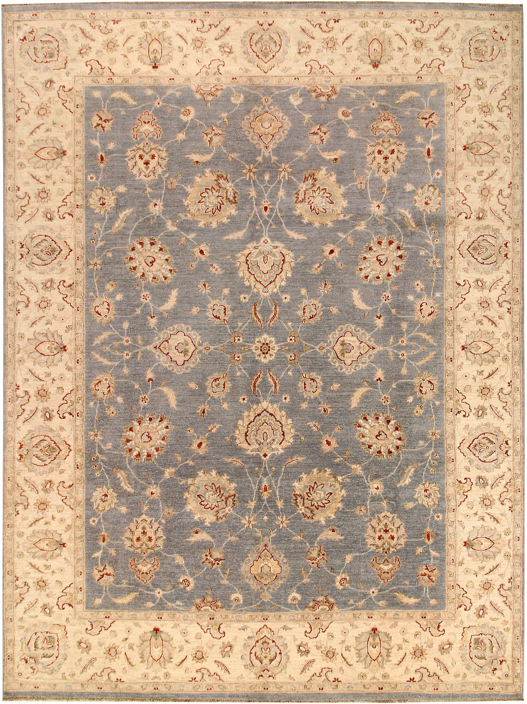 Dark Grey Ziegler 9' 1 x 12' 1 - No. 68033 - ALRUG Rug Store
