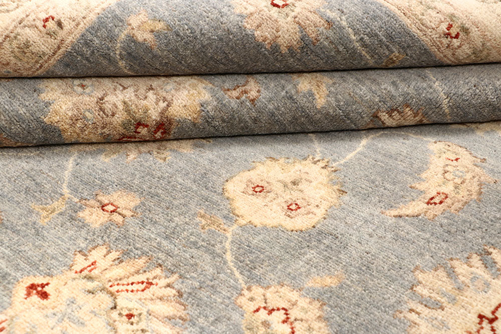 Dark Grey Ziegler 6' 8 x 9' 9 - No. 68036 - ALRUG Rug Store