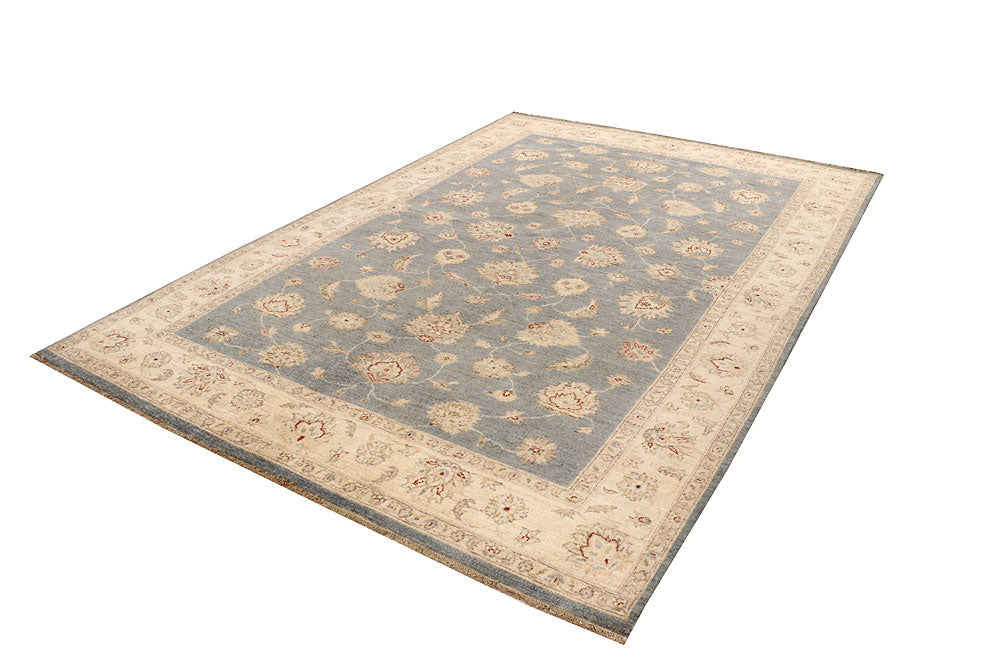 Dark Grey Ziegler 6' 8 x 9' 9 - No. 68036 - ALRUG Rug Store