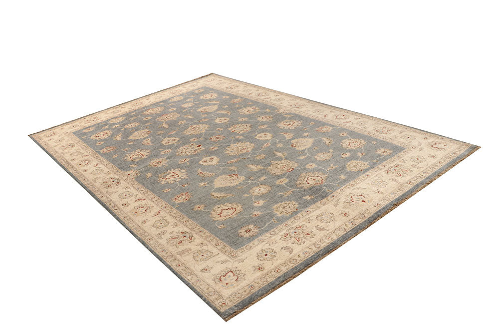 Dark Grey Ziegler 6' 8 x 9' 9 - No. 68036 - ALRUG Rug Store